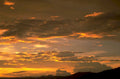 sunset sky clouds 5 1980s 1990s A4 Photo Print 43