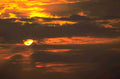 sunset sky clouds 6 1980s 1990s A4 Photo Print 43