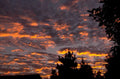 sunset sky clouds 7 1980s 1990s A4 Photo Print 43
