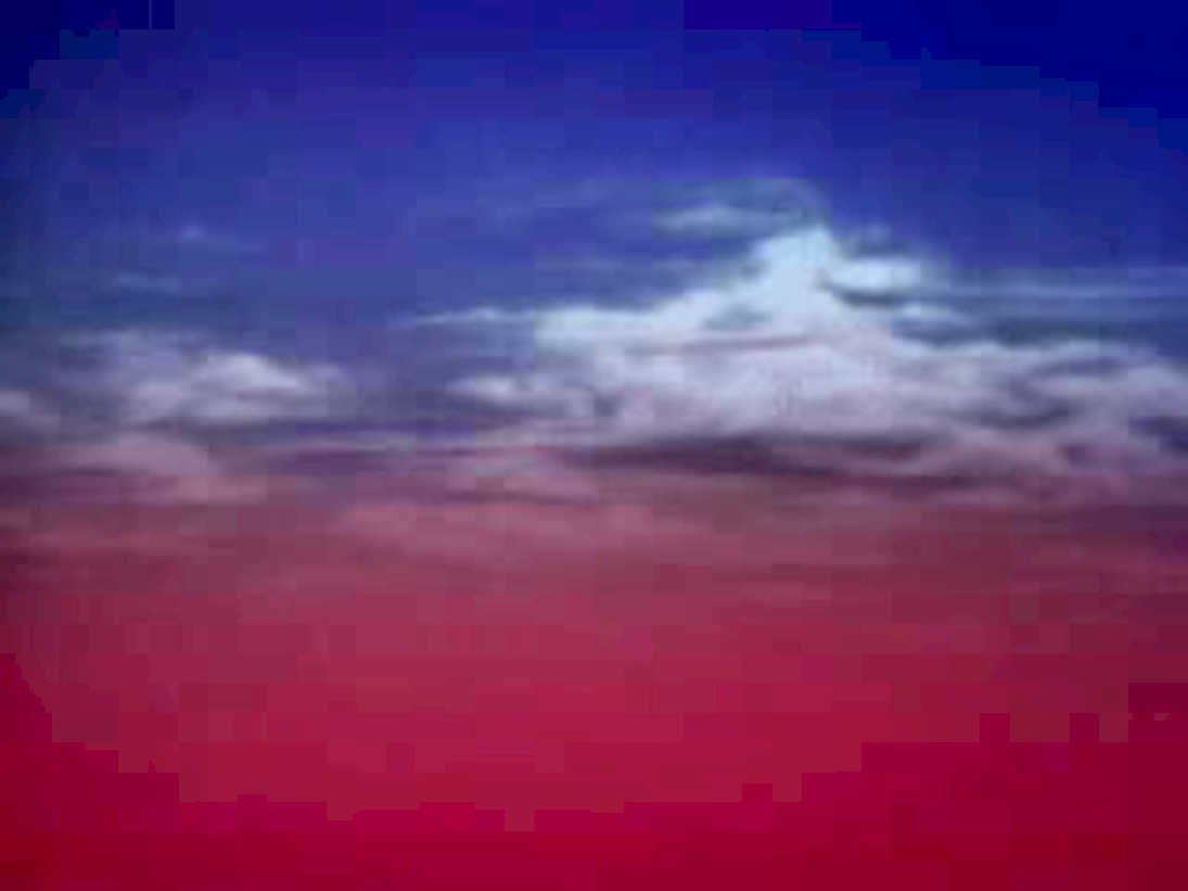 sunset sky clouds1980s 1990s A4 Photo Print