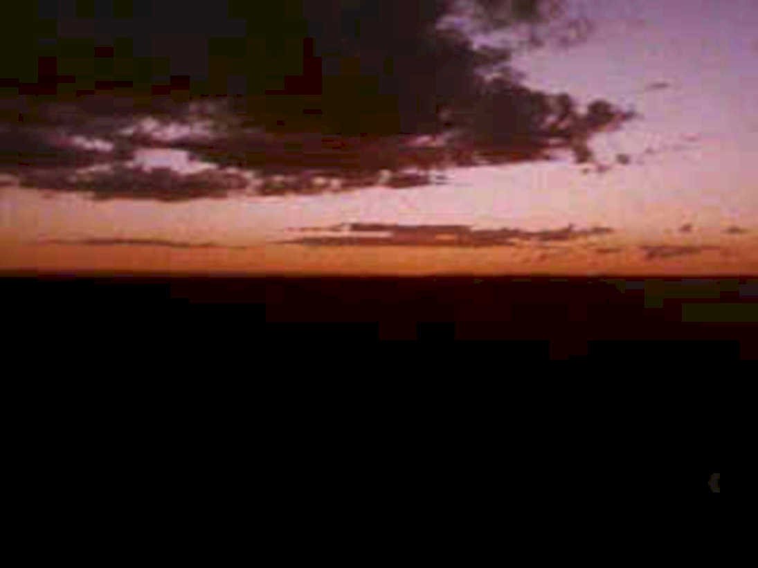 sunset sky horizon 21980s 1990s A4 Photo Print