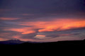 sunset sky mountains 1980s 1990s A4 Photo Print