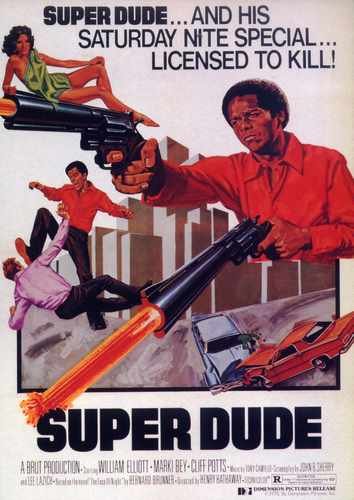 super dude  01 film star poster A4 Photo Print