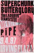 superchunk Punk Flyer A4 Photo Print
