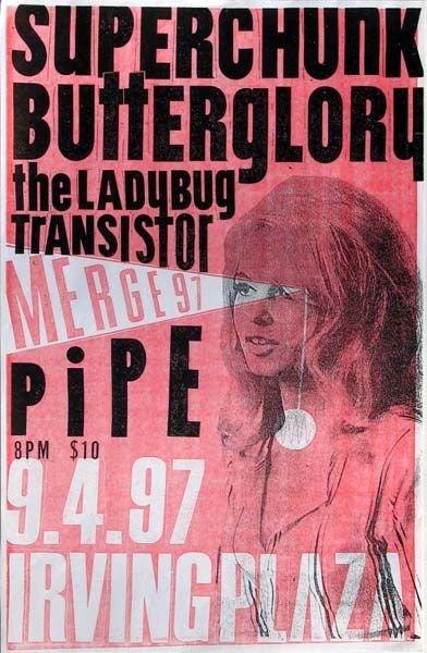 superchunk Punk Flyer A4 Photo Print