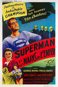 superman et les nains Advert A4 Photo Print