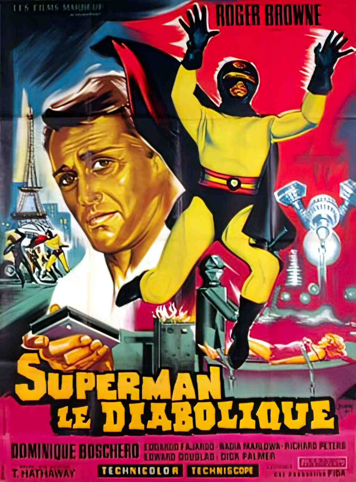 superman le diabolique Advert A4 Photo Print