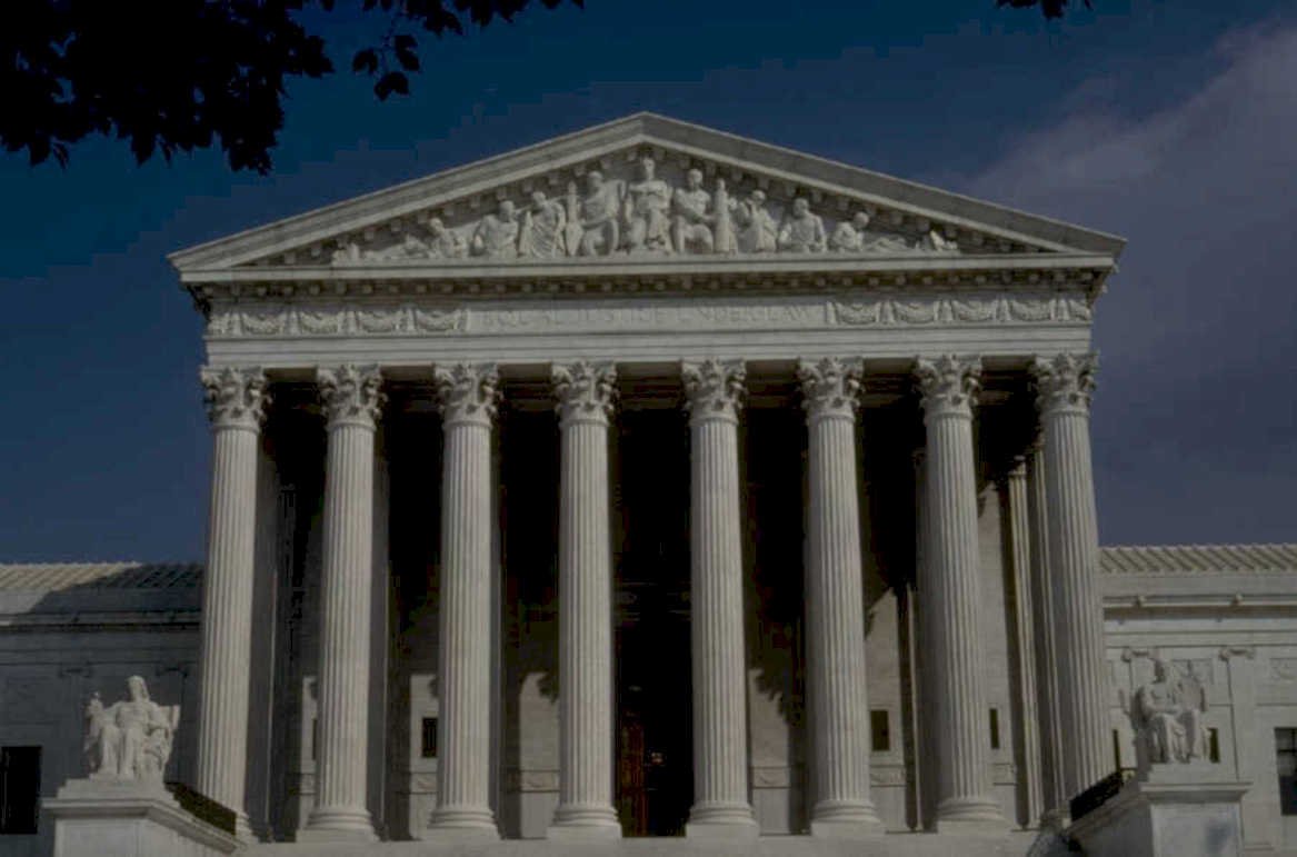 supreme court building 1980s 1990s A4 Photo Print