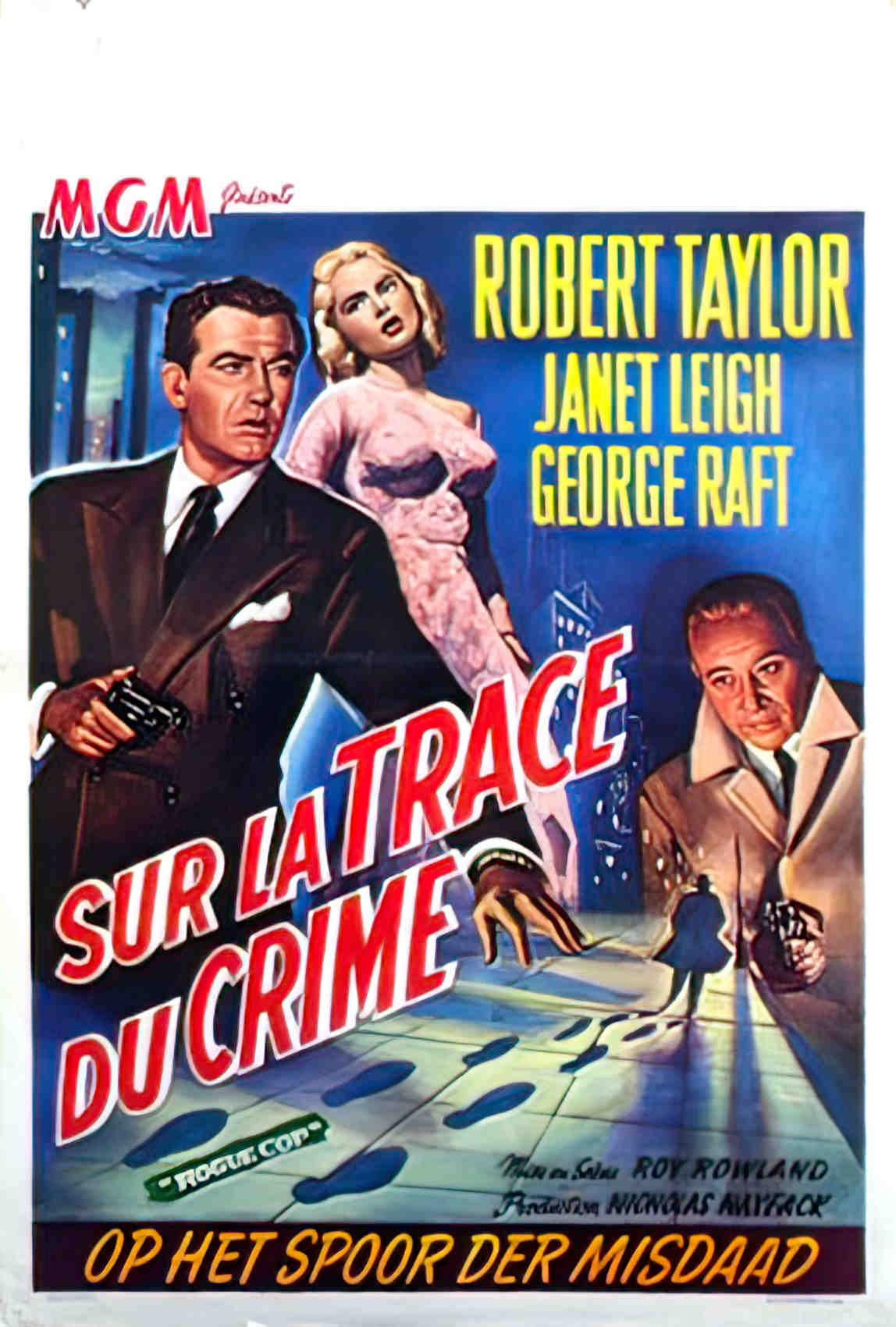 sur la trace du crime belge Advert A4 Photo Print