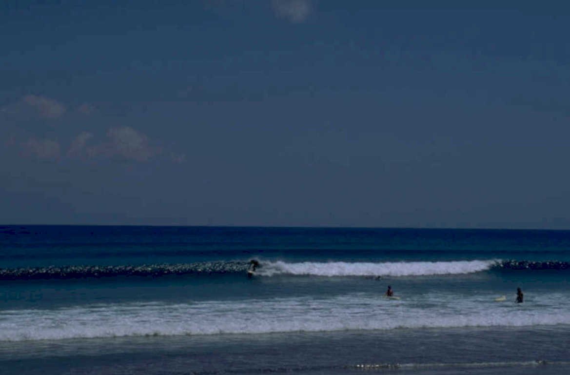 surf wave beach 1980s 1990s A4 Photo Print