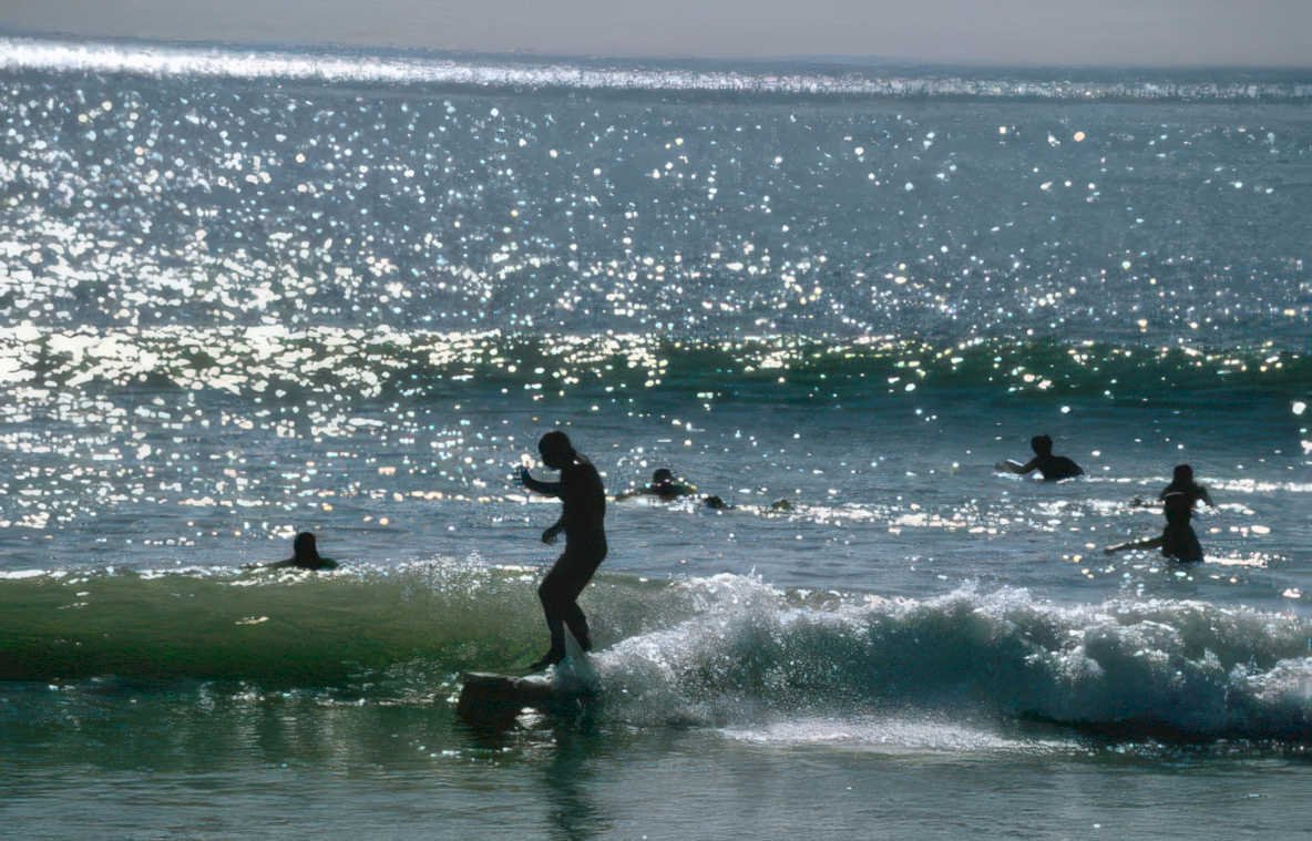 surf wave summer Vintage A4 Photo Print