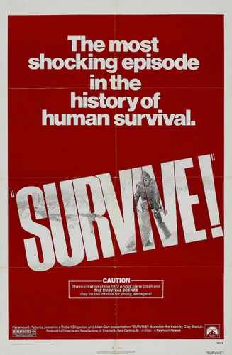 survive  01 film star poster A4 Photo Print