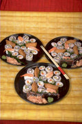 sushi plates rolls 1980s 1990s A4 Photo Print