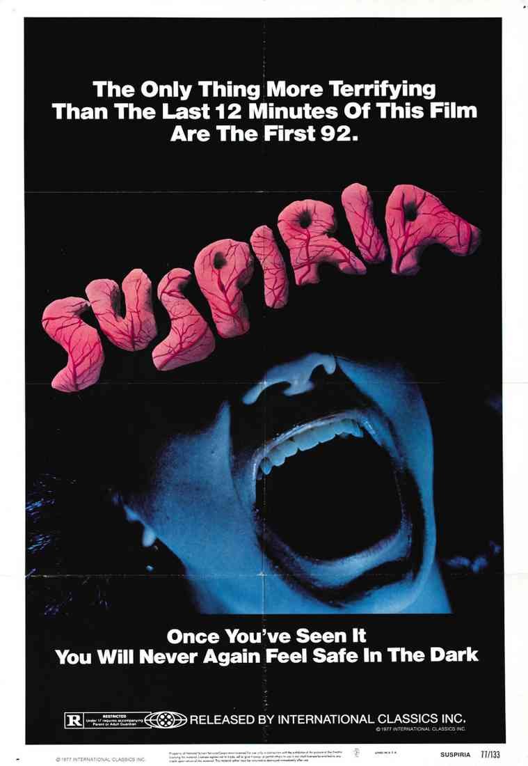 suspiria poster 01 A4 Photo Print