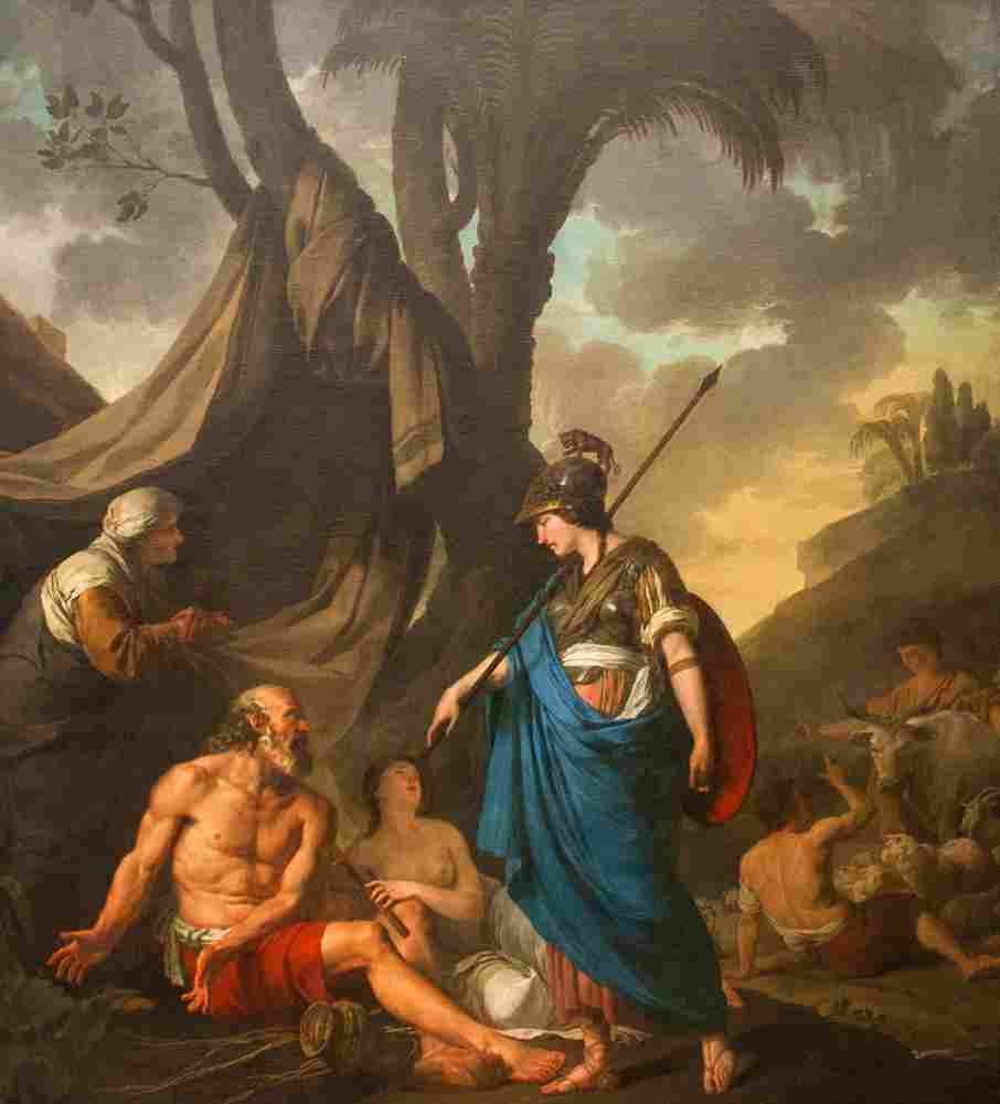suvee erminia and the shepherds Art A4 Photo Print