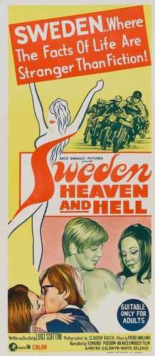 sweden heaven and hell  02 film star poster A4 Photo Print