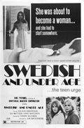 swedish and underage  01 film star poster A4 Photo Print