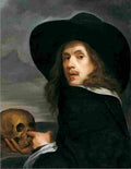 sweerts self portrait Art A4 Photo Print