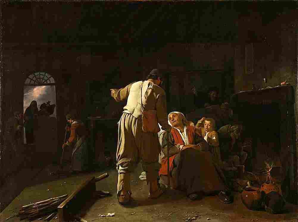 sweerts visit the sick Art A4 Photo Print