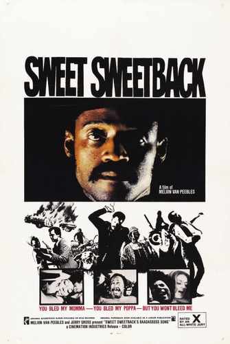sweet sweetback  01 film star poster A4 Photo Print