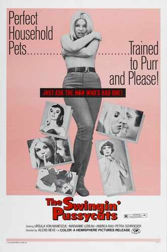 swingin pussycats  01 film star poster A4 Photo Print
