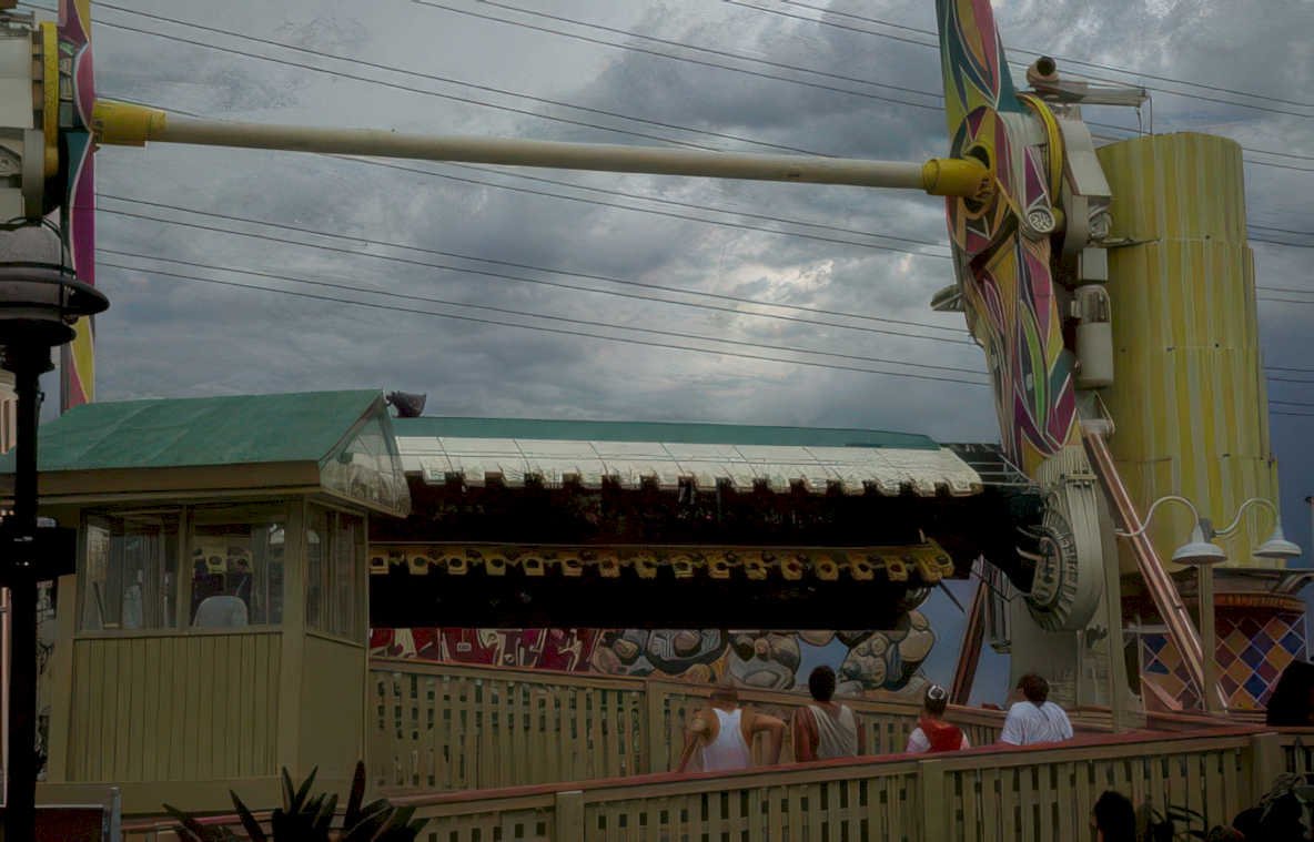 swings lake buena Vintage A4 Photo Print