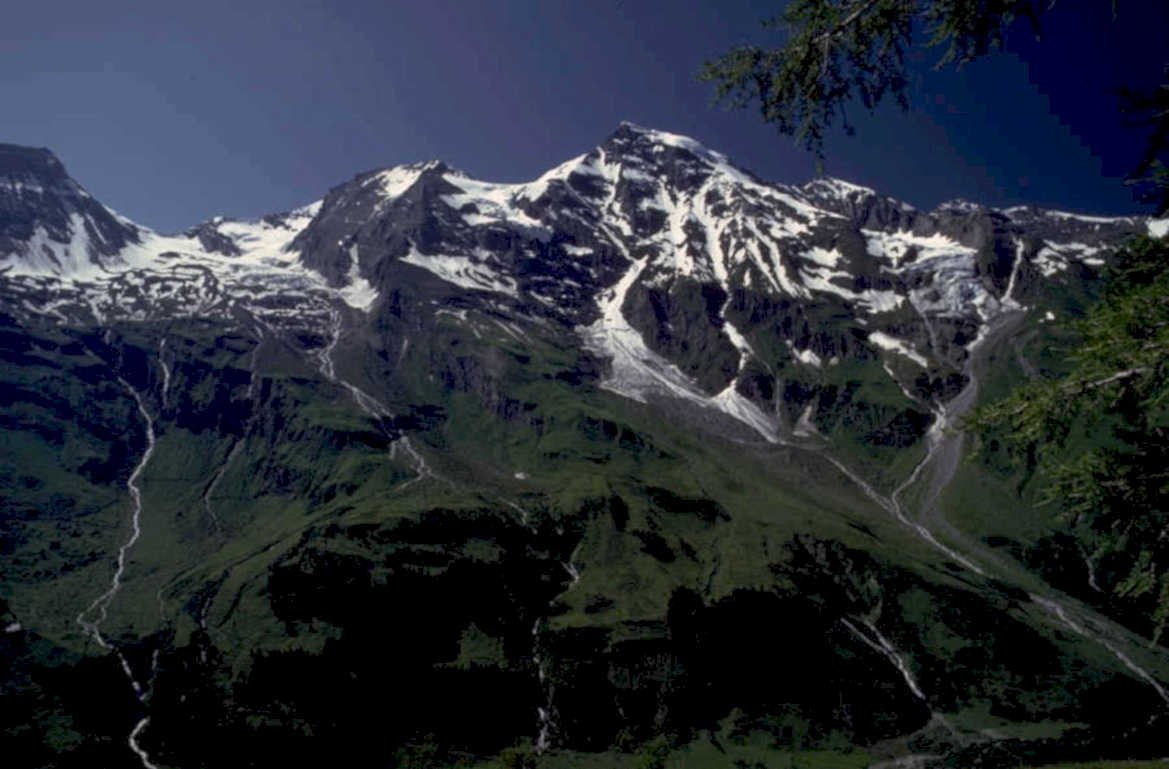 swiss alps mountains 1980s 1990s A4 Photo Print