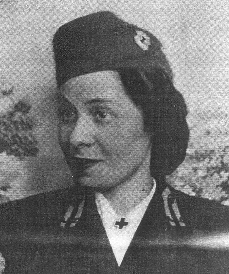 swiss red cross Vintage world war A4 Photo Print