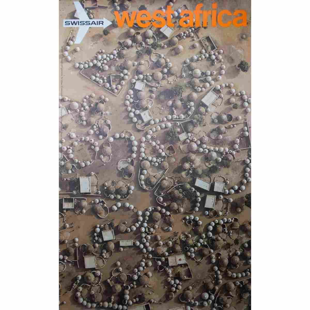 swissair israel georg gerstner 1997 100 Advert A4 Photo Print