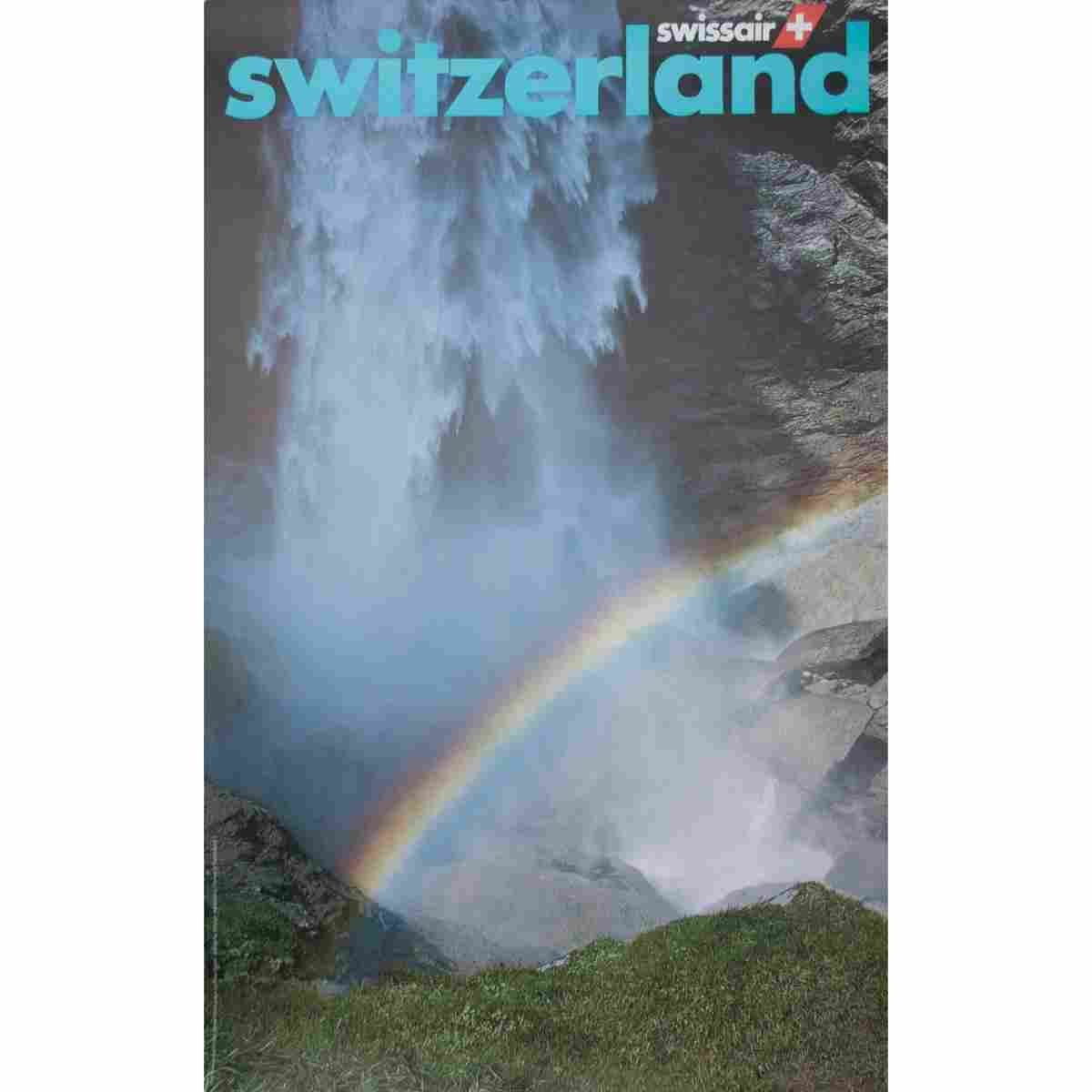 swissair israel georg gerstner 1997 158 Advert A4 Photo Print