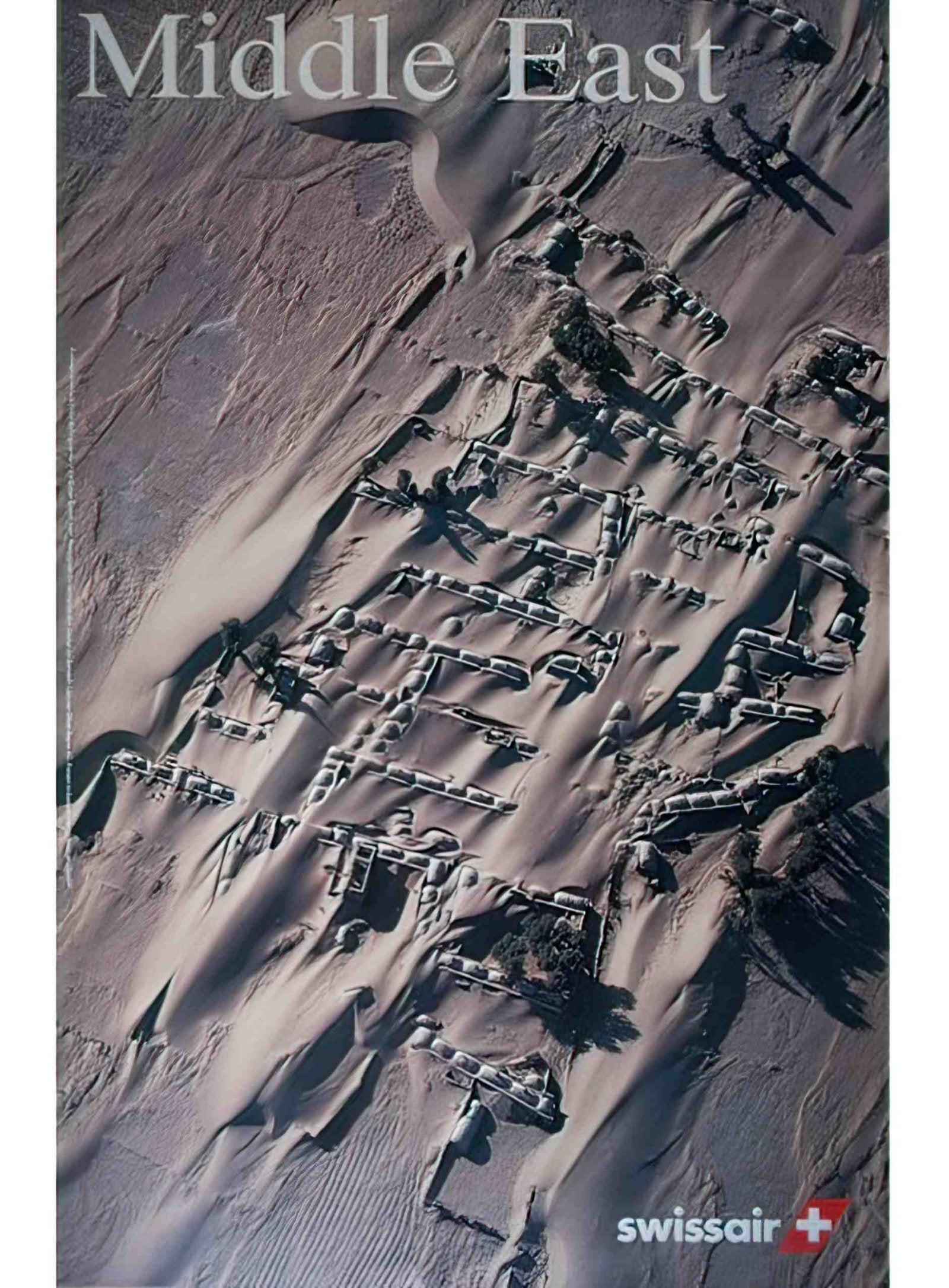 swissair israel georg gerstner 1997 181 Advert A4 Photo Print