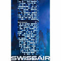 swissair israel georg gerstner 1997 68 Advert A4 Photo Print