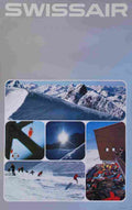 swissair ski vers 1970 4 Advert A4 Photo Print