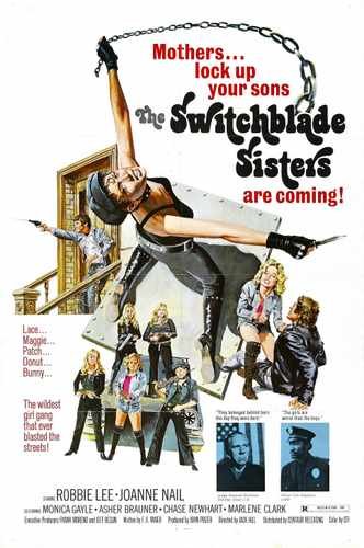 switchblade sisters  01 film star poster A4 Photo Print