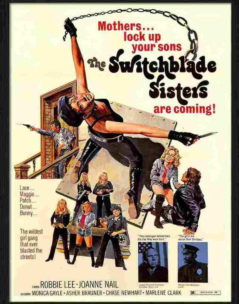 switchblade sisters Advert A4 Photo Print