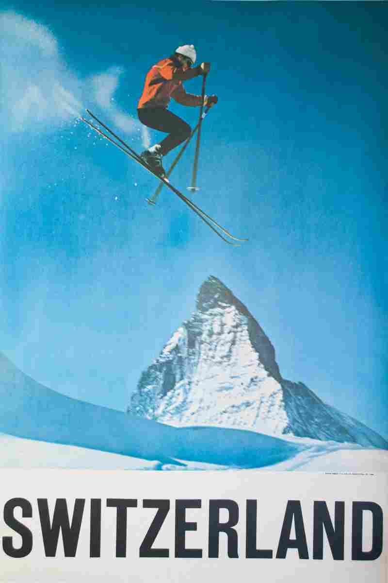 switzerland alfred perren barberini vers 1965 10 Advert A4 Photo Print