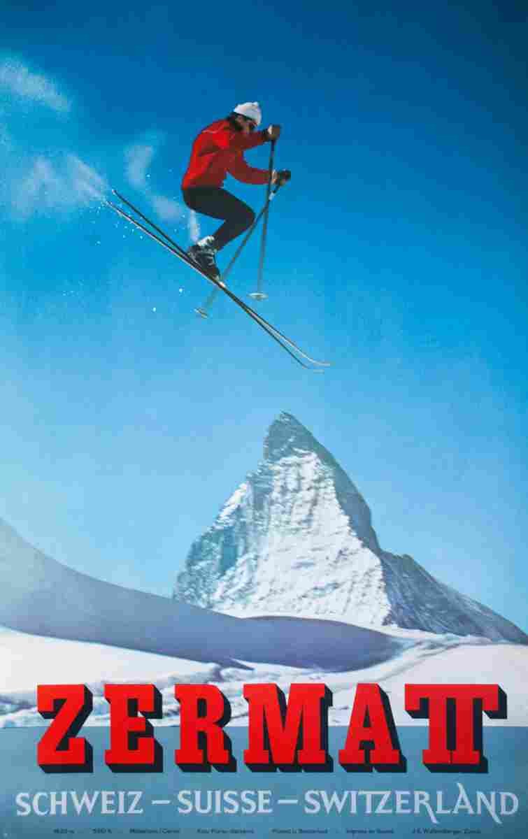 switzerland alfred perren barberini vers 1965 6 Advert A4 Photo Print