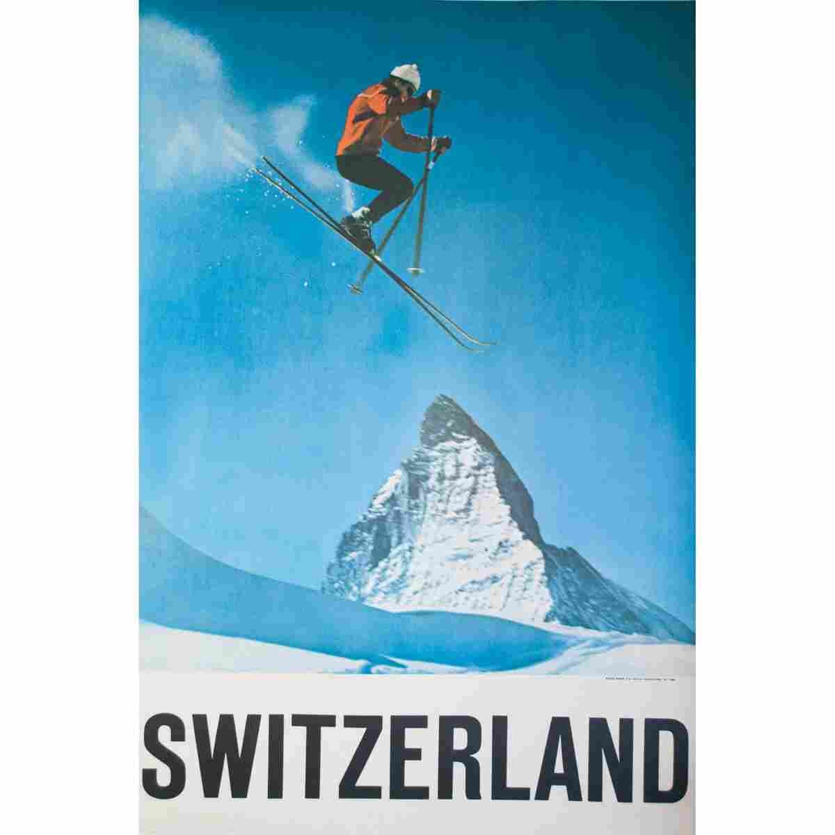 switzerland alfred perren barberini vers 1965 8 Advert A4 Photo Print