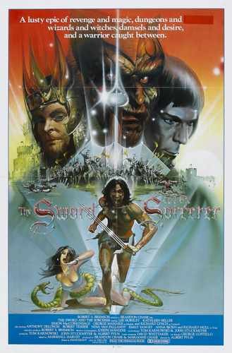 sword and sorcerer  02 film star poster A4 Photo Print