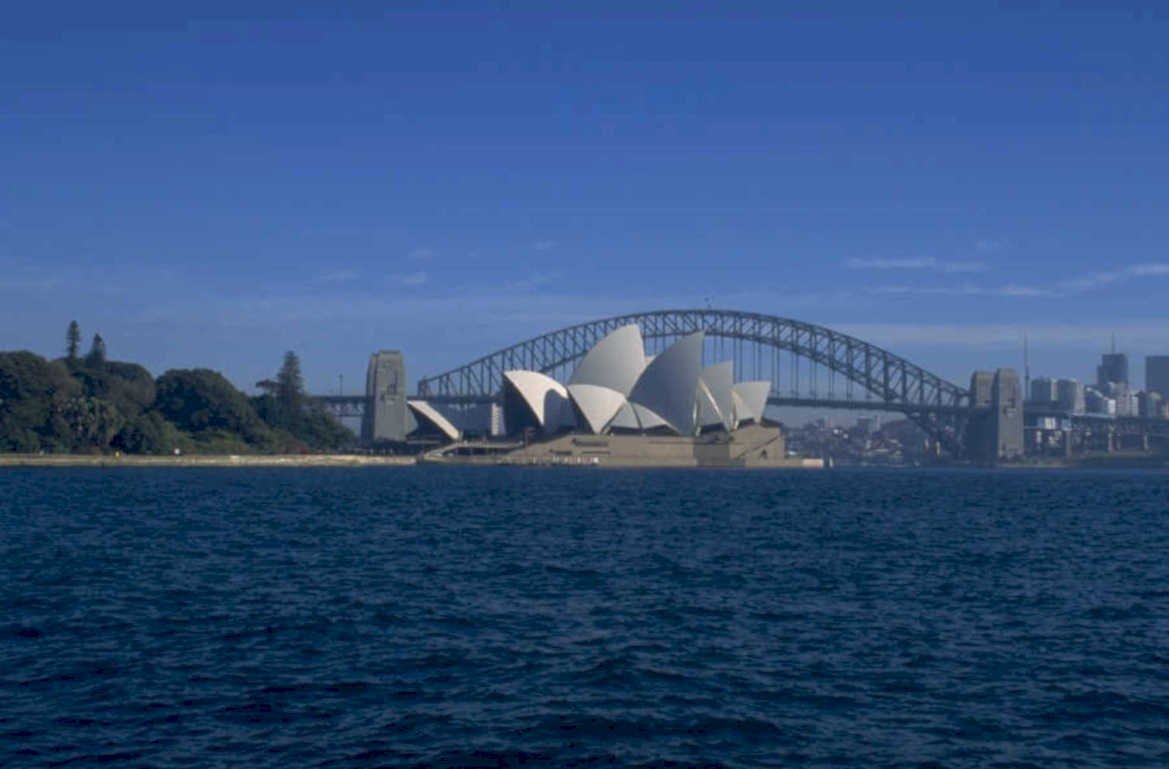 sydney opera harbour 3 1980s 1990s A4 Photo Print