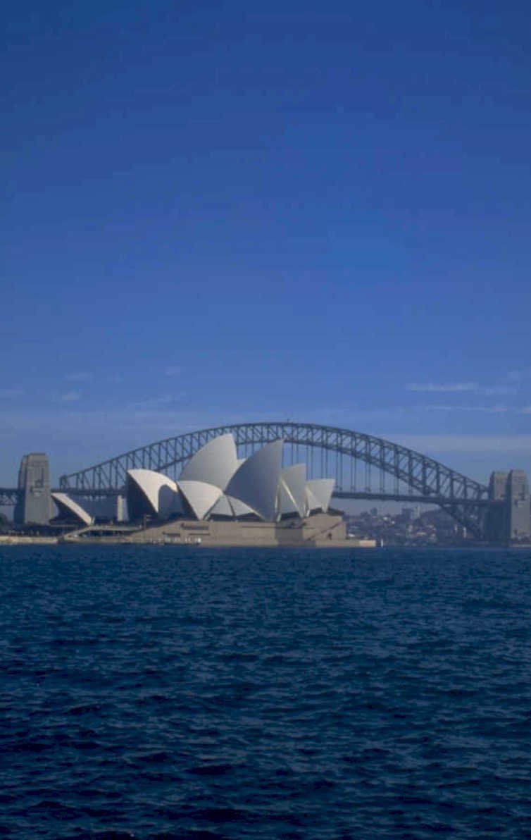 sydney opera harbour 5 1980s 1990s A4 Photo Print