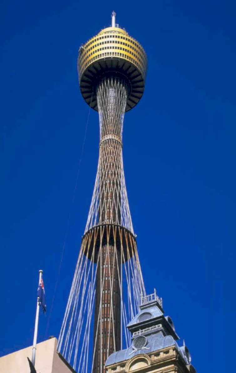 sydney tower australia 2 1980s 1990s A4 Photo Print