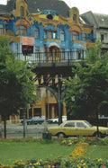 szabo ist building Vintage A4 Photo Print