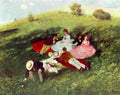 szi Picnic in May Art A4 Photo Print