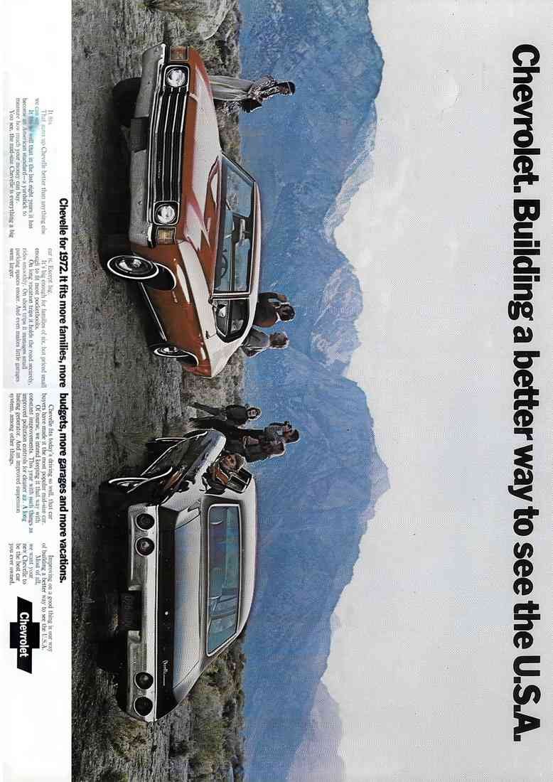 t 1972 Chevrolet Chevelle A4 Photo Print