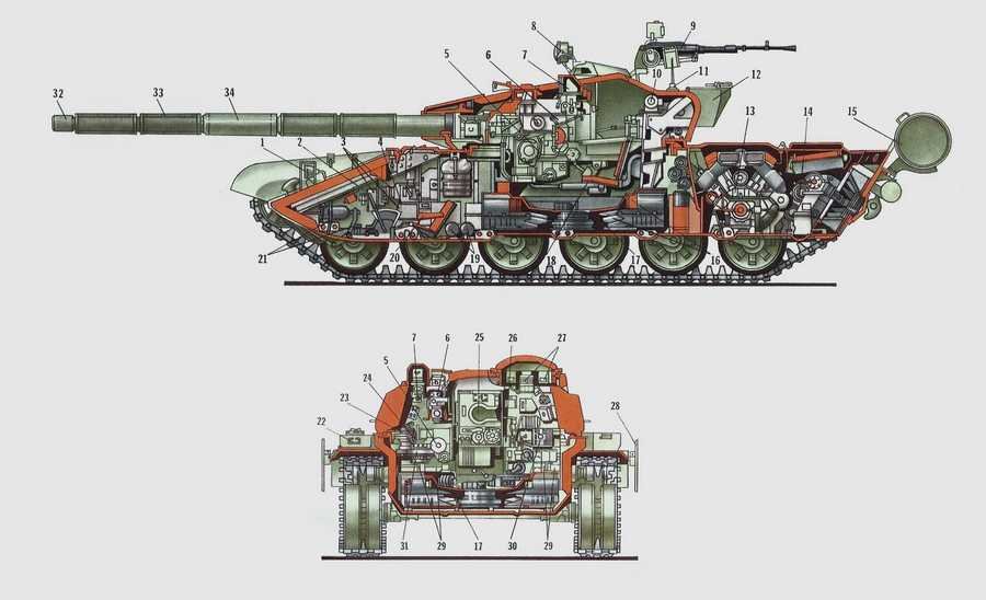 t 72 cutaway A4 Photo Print