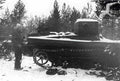 t28 winter combat Vintage world war A4 Photo Print
