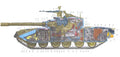 t80 tank 1536x727 cutaway A4 Photo Print