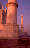 taj mahal sunset 1980s 1990s A4 Photo Print