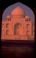 taj mahal sunset 4 1980s 1990s A4 Photo Print